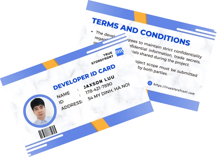 Developer Card